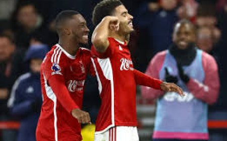 نوتينغهام فورست يفوز على اليونايتد ويواصل موسمه الاستثنائي