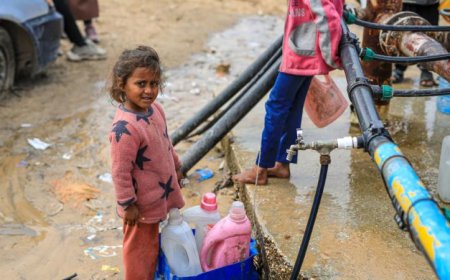 أزمة عطش كبيرة بغزة بعد توقف خط مياه رئيسي عن العمل