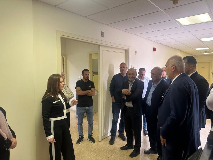 سليمية يؤكد على أهمية دعم القطاع الزراعي خلال تفقده للمركز الوطني للبحوث الزراعية ودائرة بيطرة جنين