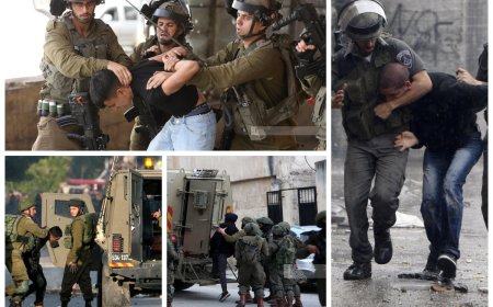 قوات الاحتلال تعتقل 40 مواطنا على الأقل من الضفة