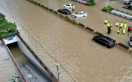 إجلاء 80 ألف شخص جنوب الصين جراء الفيضانات