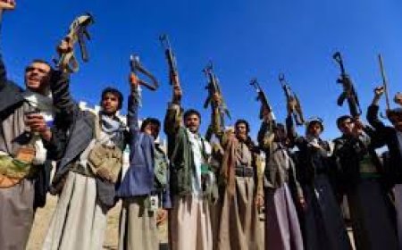 الحوثيون عقب اطلق الصاروخ: لن نترك غزة