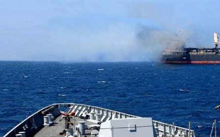 هجوم حوثي يستهدف سفينة إترنيتي سي