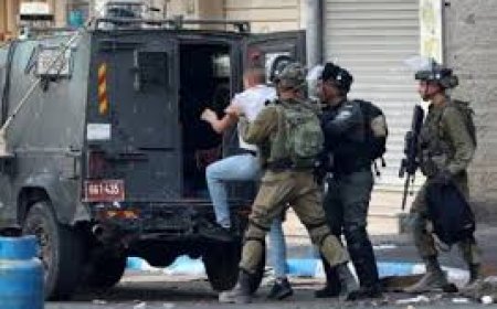 الاحتلال يعتقل 30 مواطناً على الأقل من الضّفة