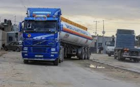 اسرائيل: تم إدخال 152 ألف لتر من الوقود إلى قطاع غزة