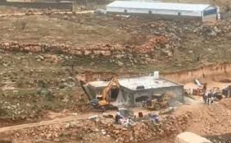 الاحتلال يشرع بعمليات هدم في عين الحلوة بالأغوار الشمالية