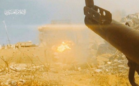 القسام تعلن استهداف تجمعا لجنود وآليات الاحتلال شرق خانيونس