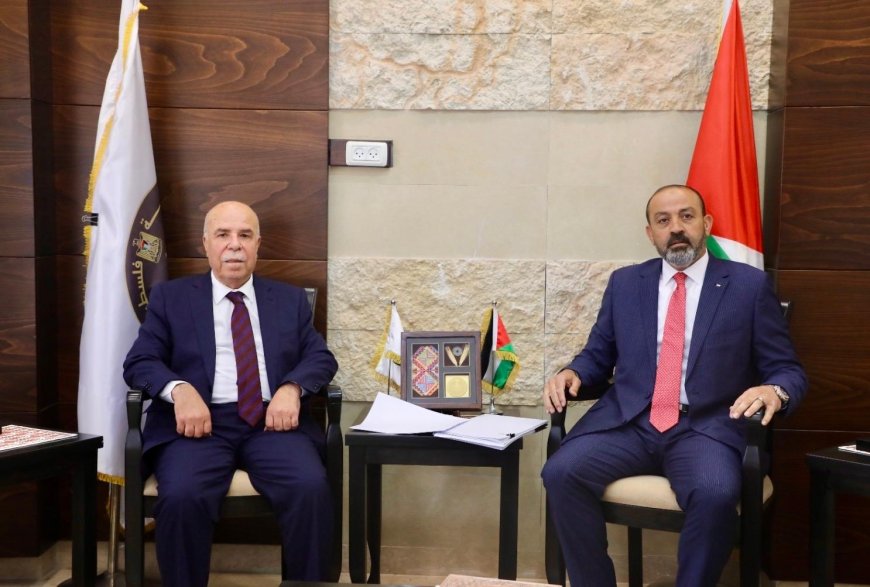 النائب العام يبحث مع رئيس مجلس القضاء الأعلى سبل حماية المنظومة القضائية