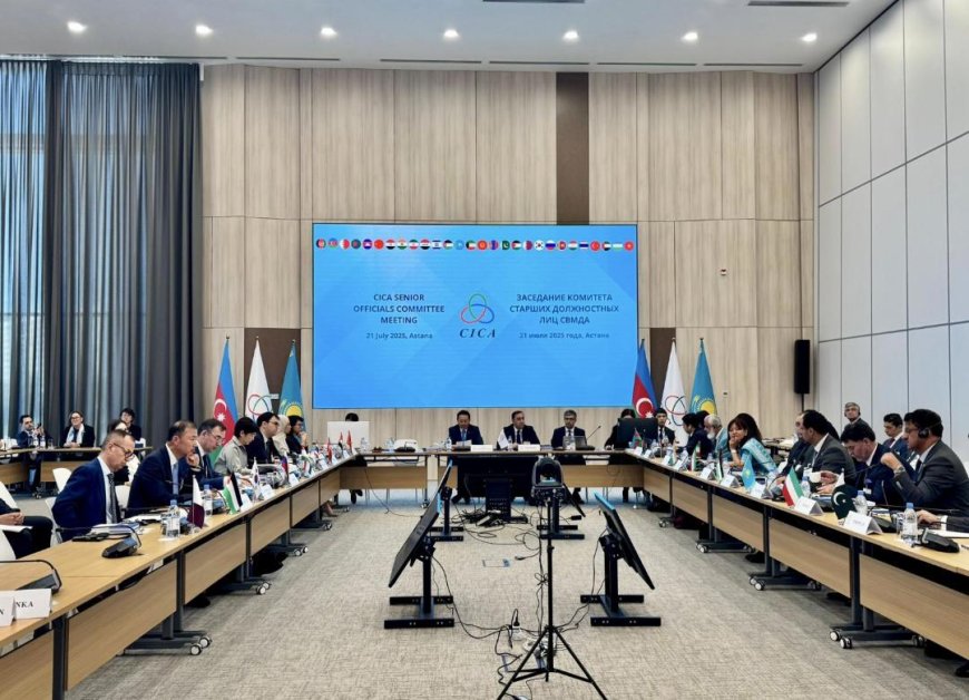 فلسطين تشارك في اجتماعات CICA في أستانا وتؤكد على العدالة البيئية ووقف العدوان الإسرائيلي