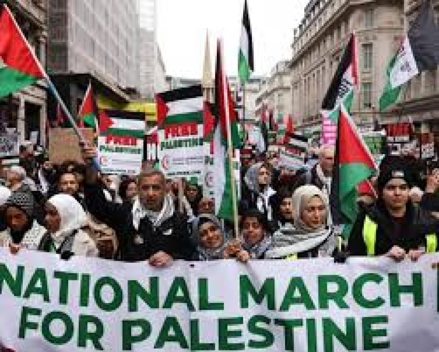 مسيرة حاشدة في مدينة بريمن الألمانية تنديدا بالعدوان المتواصل على غزة