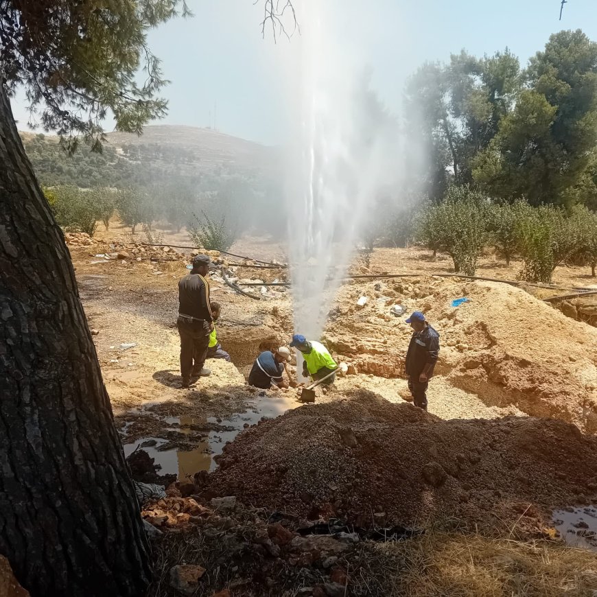 سلطة المياه: الكشف عن أكثر من 50 وصلة غير قانونية في اليوم الثالث من الحملة على خط دير شعار