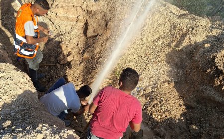 سلطة المياه: إزالة 36 وصلة مياه غير شرعية على الخط المغذي الرئيسي لمحافظة الخليل