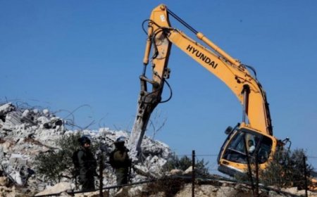 الاحتلال يشرع بهدم مدرسة قيد الإنشاء شرق طوباس