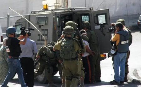 الاحتلال يعتقل أربعة مواطنين من محافظة نابلس