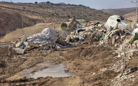 الأغوار الشمالية: الاحتلال يشرع بعمليات هدم في تجمع عين الحلوة