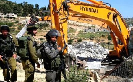 الاحتلال يهدم بركسا للخيول في بلدة سلوان في القدس المحتلة