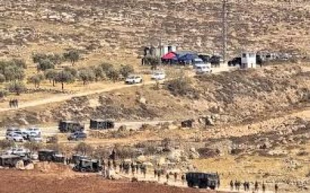 لليوم الثالث- الاحتلال يواصل عدوانه على بلدة المغير