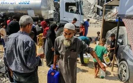 استعدادات لاحتلال المدينة..مد خط مياه من مصر وتجهيزات لاستيعاب النازحين