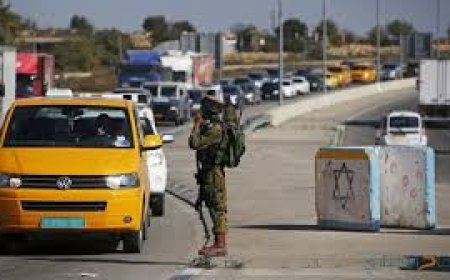 برنامج عمل جديد يتعلق بالحواجز الفاصله في الضفة الغربية