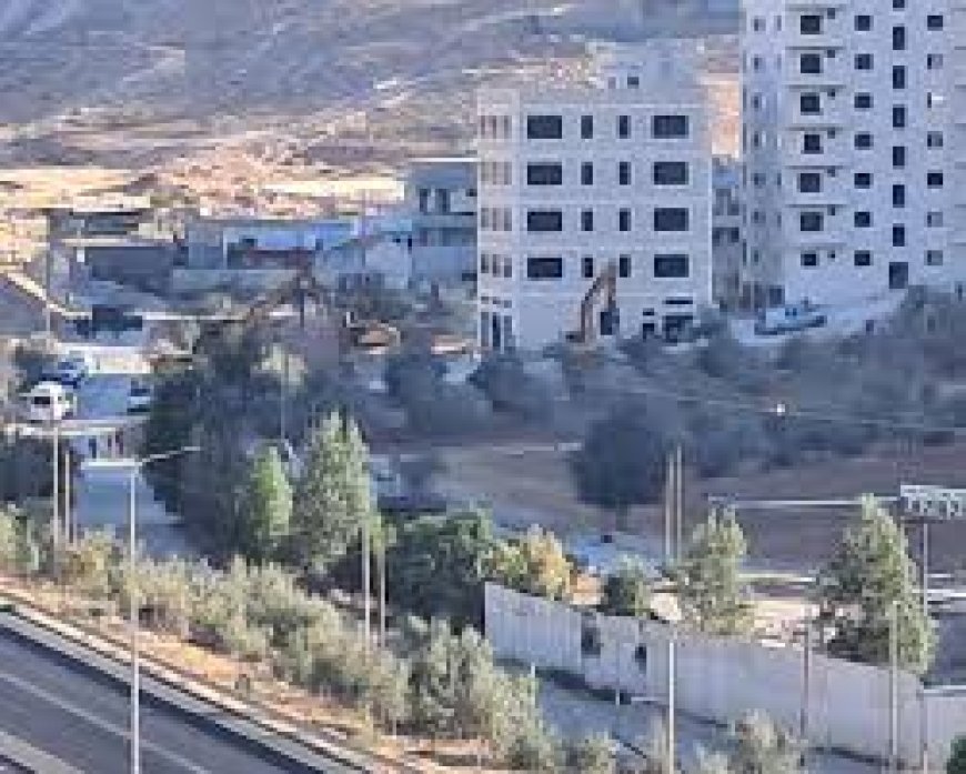 الاحتلال يشرع بهدم بناية شرق بيت لحم