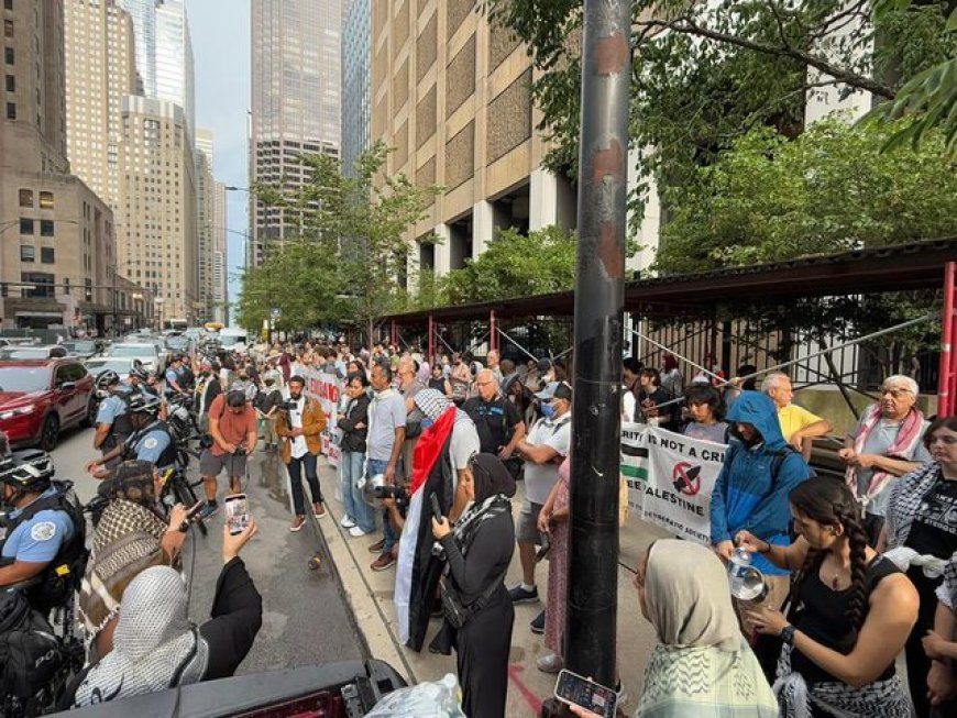 احتجاجات أمام القنصلية الإسرائيلية في نيويورك تنديدا بمجازر الاحتلال المستمرة بحق شعبنا