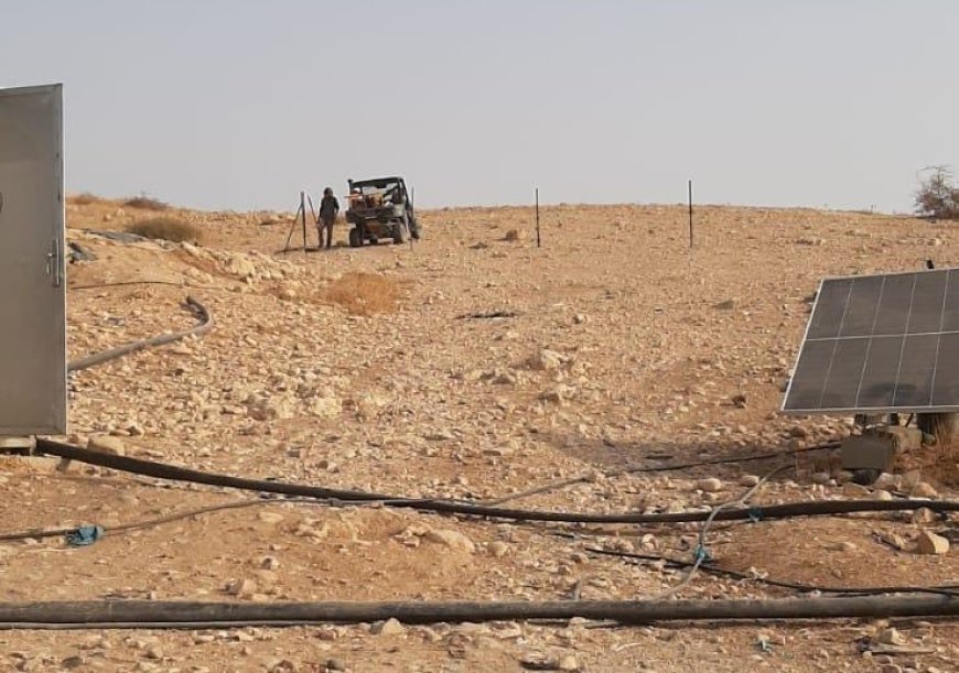 مستعمرون يواصلون تسييج أراض في الأغوار الشمالية