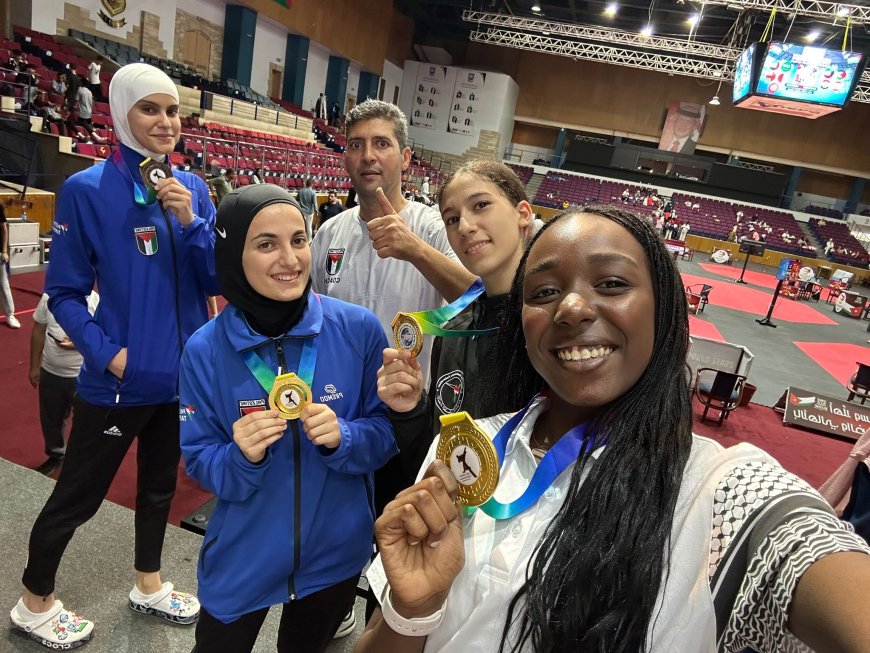 منتخبنا للتايكواندو يحقق 3 ذهبيات وبرونزية في بطولة الأردن الدولية ويتسيد فئة السيدات