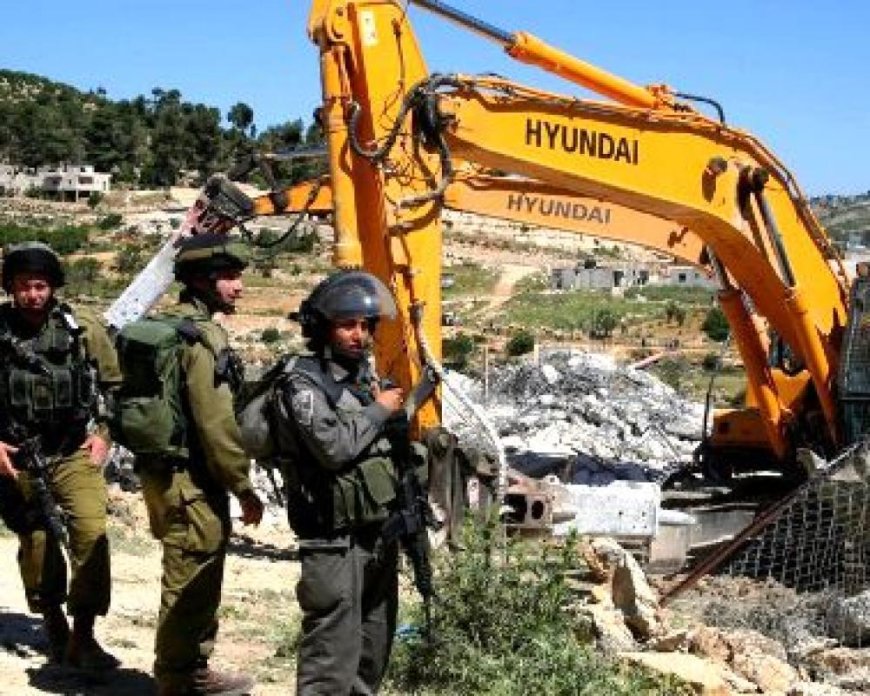 الاحتلال يهدم بركسا للخيول في بلدة سلوان في القدس المحتلة