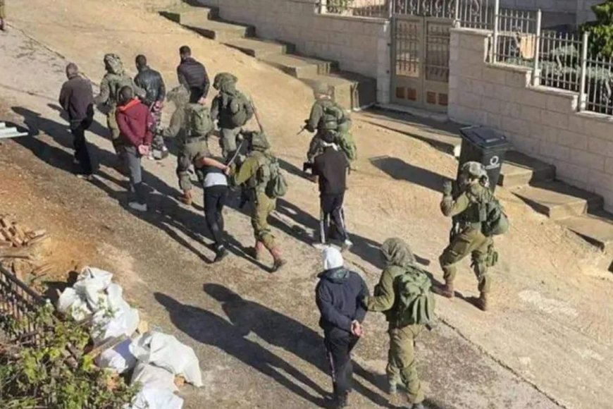 نادي الأسير: الاحتلال اعتقل 14 مواطنا وحقق مع العشرات في المغير