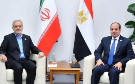 السيسي يؤكد للرئيس الإيراني ضرورة عودة أطراف الملف النووي لحوار جاد لتجنّب المزيد من التصعيد في المنطقة