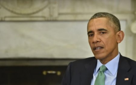 أوباما: لا يوجد مبرر عسكري لمواصلة هدم ما هو أنقاض ولا يمكن لأطفال غزة أن يموتوا جوعاً ويجب إقامة دولة فلسطينية