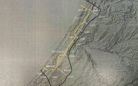 ترامب يكشف خريطة الانسحاب الإسرائيلي: عندما توافق حماس ستبدأ صفقة الأسرى