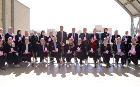 البنك الإسلامي الفلسطيني يطلق حملة توعوية بسرطان الثدي