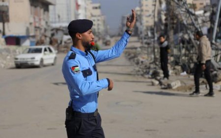 بدء مفاوضات المرحلة الثانية.. نشر 10 آلاف شرطي فلسطيني بغزة