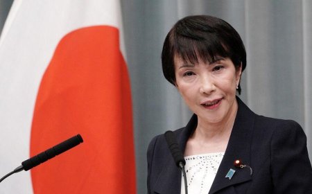 تاكايتشي تصبح أول رئيسة وزراء في اليابان