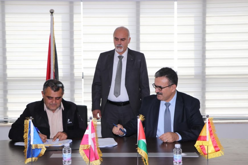 وزارة الزراعة توقّع الدفعة الثالثة من اتفاقيات منح الاستثمار الزراعي ضمن برنامج MAP2 بقيمة 3.5 مليون شيكل.