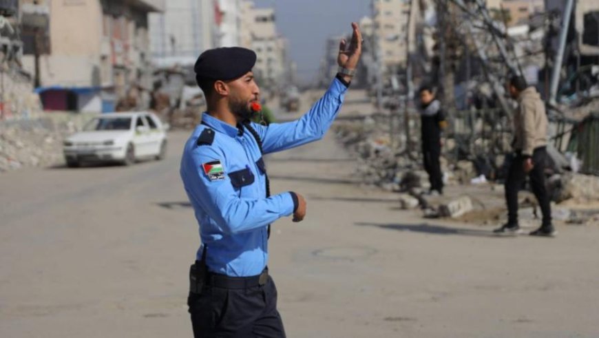 بدء مفاوضات المرحلة الثانية.. نشر 10 آلاف شرطي فلسطيني بغزة