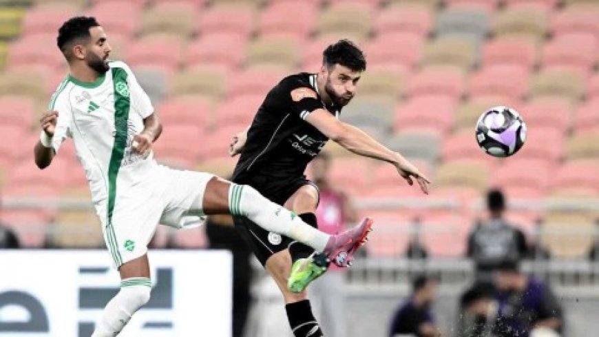 الشباب بعشرة لاعبين يتعادل مع الأهلي بالدوري السعودي