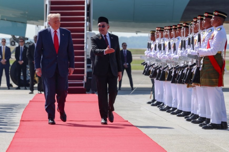الرئيس الأميركي في ماليزيا.. جولة آسيوية حاسمة ومفاوضات مع الصين لإنهاء التوتر التجاري