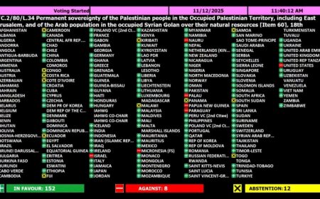 الأمم المتحدة تعتمد مشروع قرار حول السيادة الدائمة لشعبنا على موارده الطبيعية