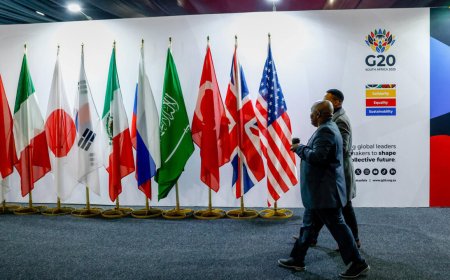 قادة مجموعة العشرين يجتمعون في جنوب إفريقيا رغم مقاطعة أميركا