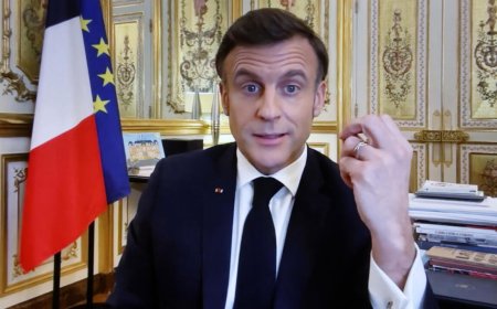 ماكرون: نفكر في إرسال جنود فرنسيين إلى أوكرانيا