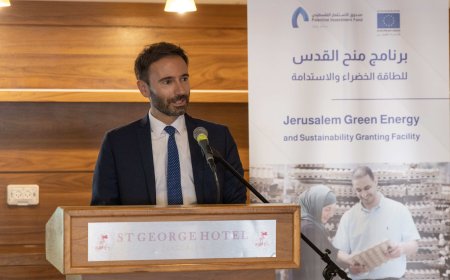 بتمويل أكثر 35 مشروعاً مقدسياً اختتام برنامج القدس التمويلي للطاقة الخضراء والاستدامة بتمويل من صندوق الاستثمار الفلسطيني والاتحاد الأوروبي بحجم تجاوز 2.4 مليون يورو