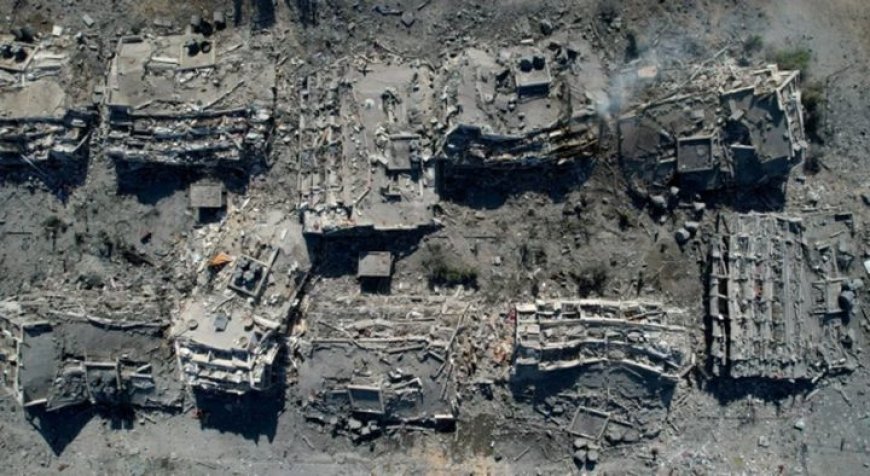 في غزة  أحياء بأكملها سويت بالأرض منذ وقف إطلاق النار