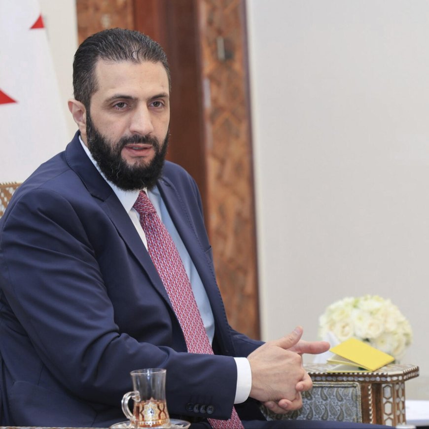 الرئيس السوري: نحن منخرطون في محادثات مباشرة مع إسرائيل وعليها الانسحاب من الأراضي التي احتلتها