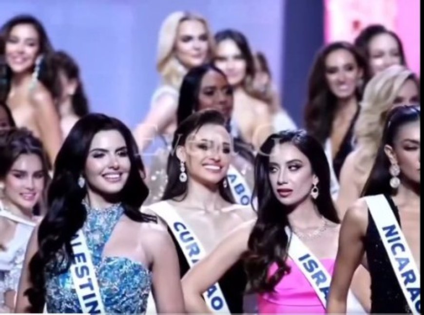 عاصفة النظرات.. ملكتا جمال فلسطين وإسرائيل في مواجهة صامتة