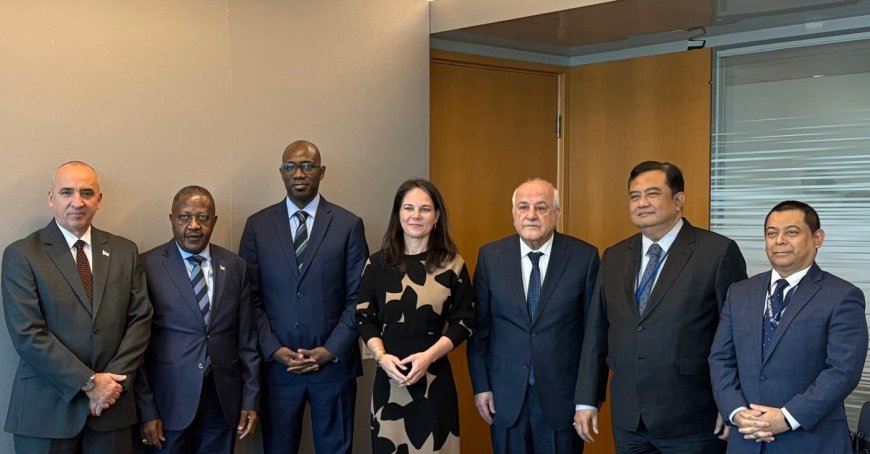 لجنة فلسطين في الأمم المتحدة تجتمع مع رئيسة الجمعية العامة