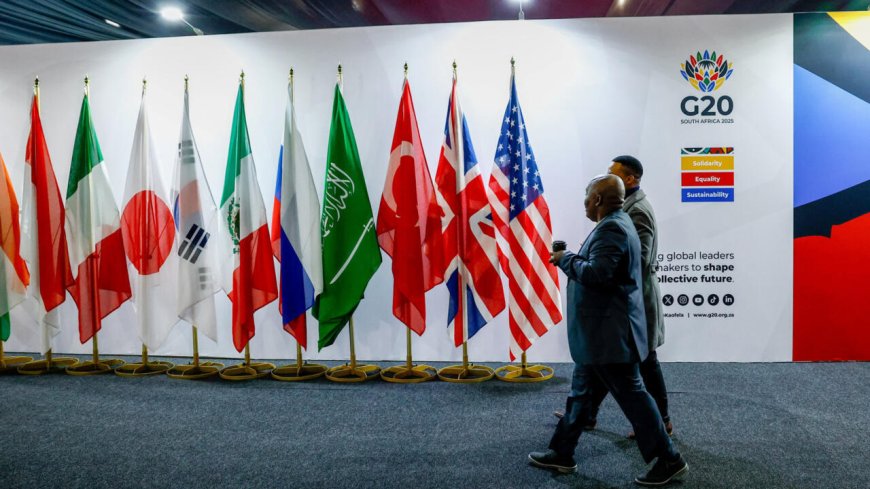 قادة مجموعة العشرين يجتمعون في جنوب إفريقيا رغم مقاطعة أميركا