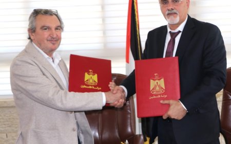 وزارة الزراعة الفلسطينية ومنظمة إنقاذ الطفل الدولية توقعان مذكرة تفاهم لتعزيز الأمن الغذائي وصمود المجتمعات الريفية.