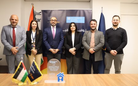 بنك الأردن يجدد دعمه لمنظمة قرى الأطفال SOS فلسطين